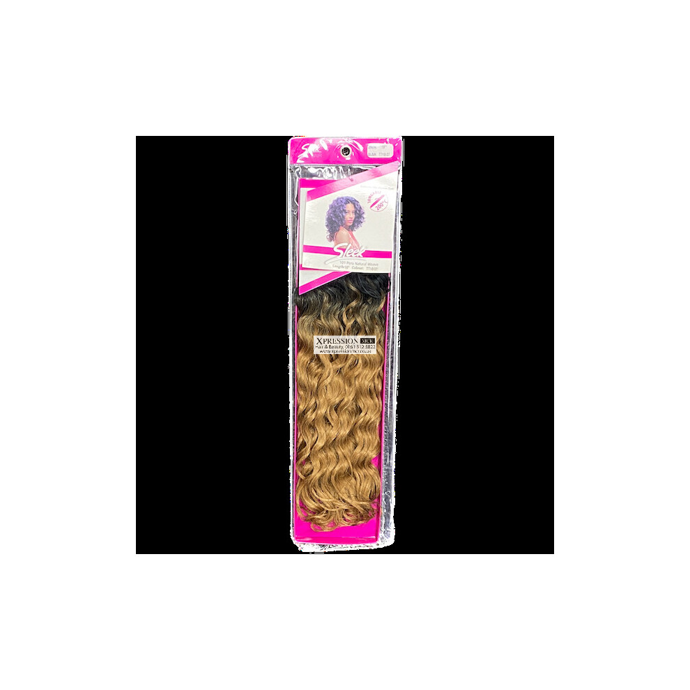 By Sleek (Tt1b.27) Sleek Peru Natural Weave Curl Natural 18'' Inch