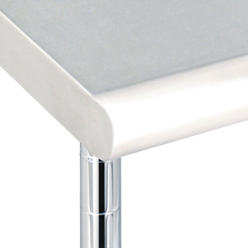 Seville Classics Commercial Stainless Steel Chrome Work Table 2