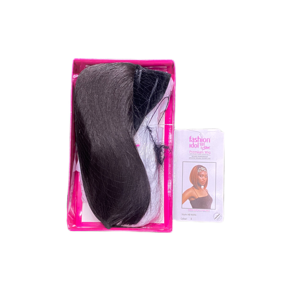 By Sleek Unisex Brown (4 Medium ) Sleek Fashion Idol 101 Synthetic Hb Nora 11'' Wig