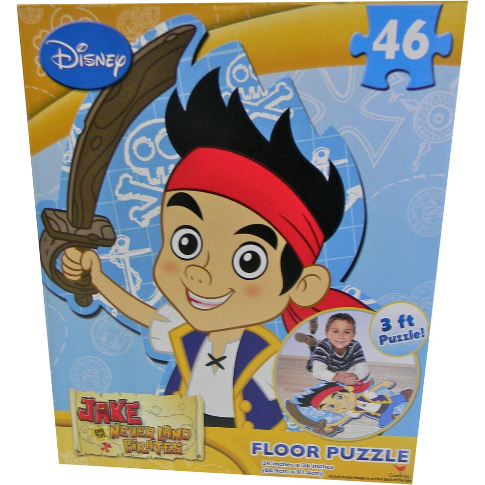 Disney Jake and The Neverland Pirates 46 Piece Floor Puzzle