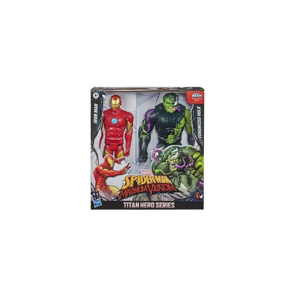 Iron Man / Venomized Hulk Titan Hero Series