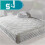 Jumpi (4FT Small Double) Luxury Modern Cool Blue Memory Foam Mattress 6" 4