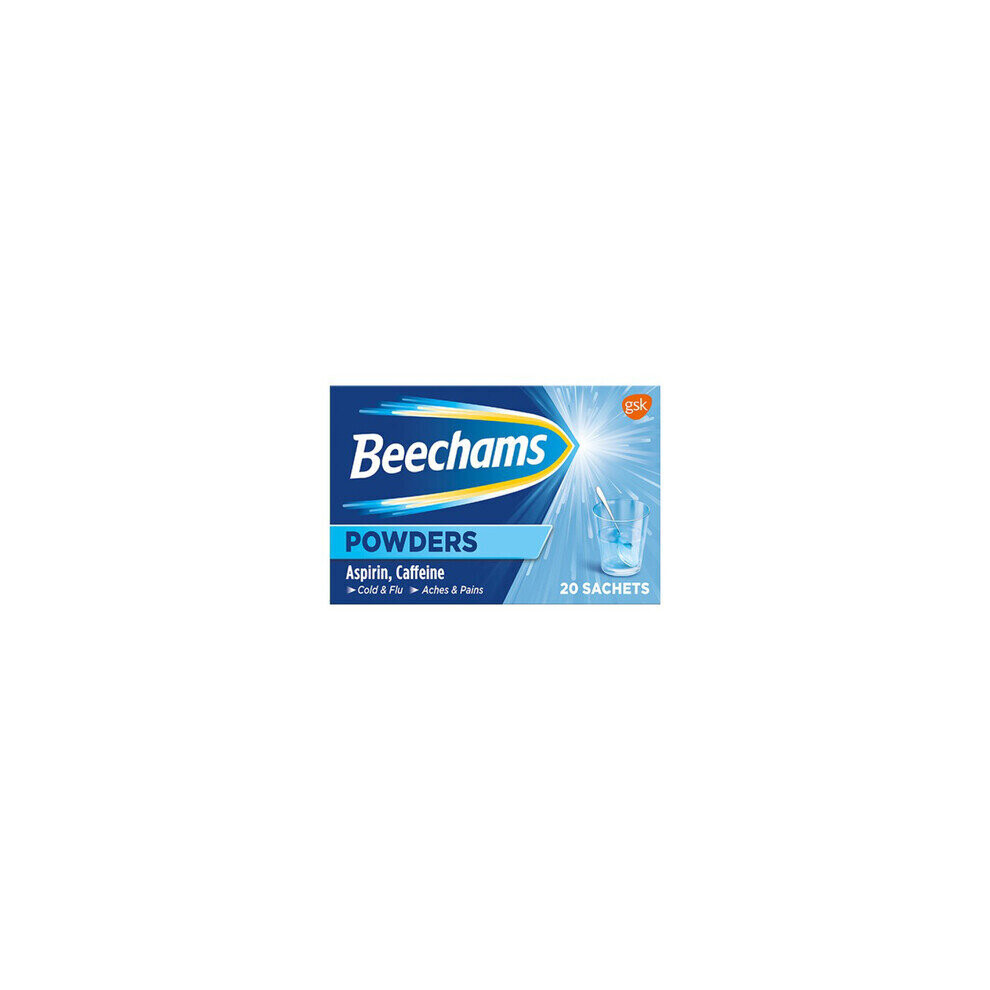 Beechams Powders Cold And Flu Relief Aspirin & Caffeine Sachets 10S