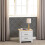 Seconique Portland 2 Drawer Bedside White Oak Effect 8
