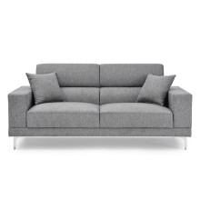 (2 Seater) Viva Sofa, Grey Fabric Settee, 2 Seater, 3 Seater