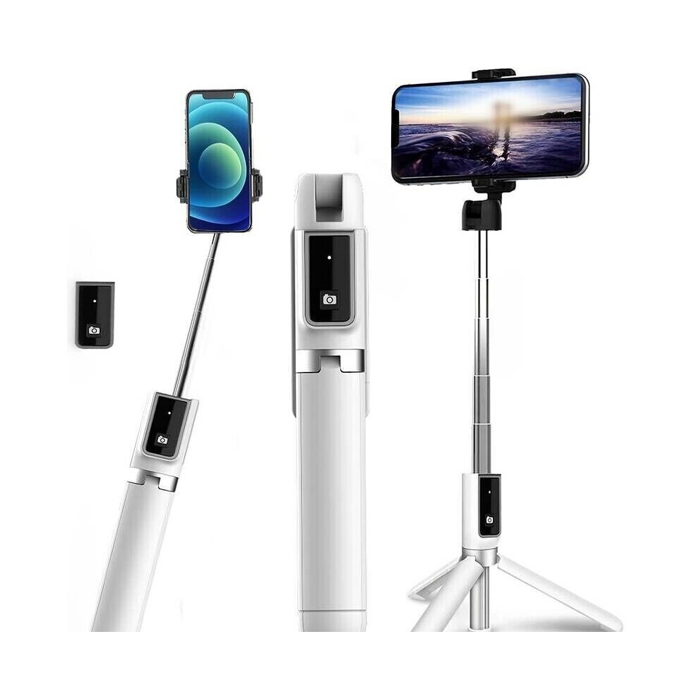 Telescopic Selfie Stick Bluetooth Tripod Monopod Phone Holder for iPhone Samsung