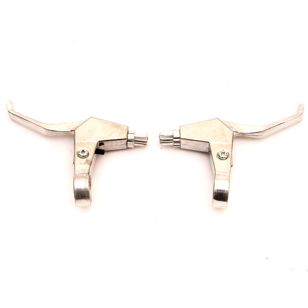 Mini Moto Brake Lever Set Cable Disc Brake Alloy Bike Race Dirtbike 47 49Cc Silver 5055583009778