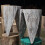 (Whitewash) Stool Set of 2 Interlocking Tribal Tables 1