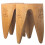 (Natural) Stool Set of 2 Interlocking Tribal Tables 1