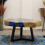 Sky Blue Tamarind and Resin Coffee Table 4