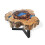 Sky Blue Tamarind and Resin Coffee Table 5