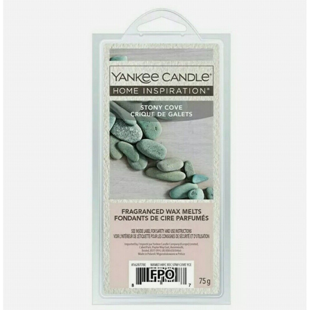 YANKEE CANDLE HOME INSPIRATION WAX MELT MELTS CUBES STONY COVE