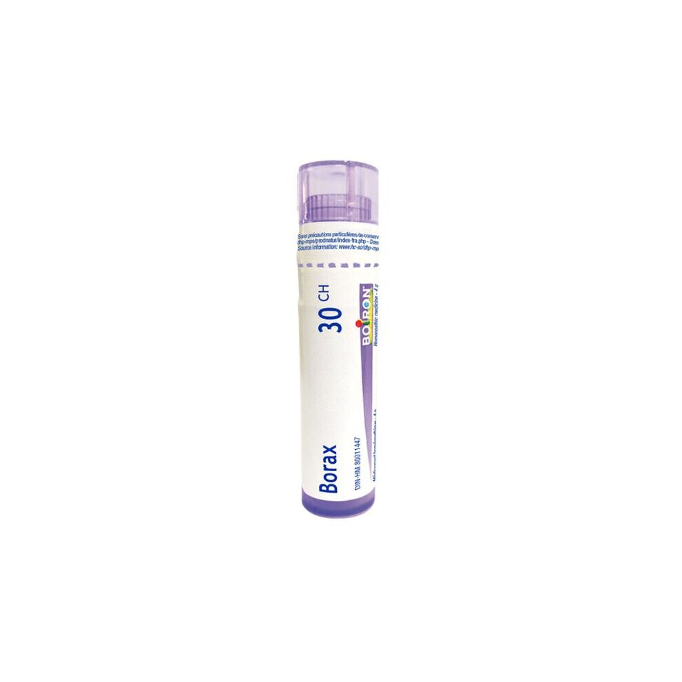 Boiron Borax 30 CH - Homeopathic Remedy for Oral Health and Skin Conditions