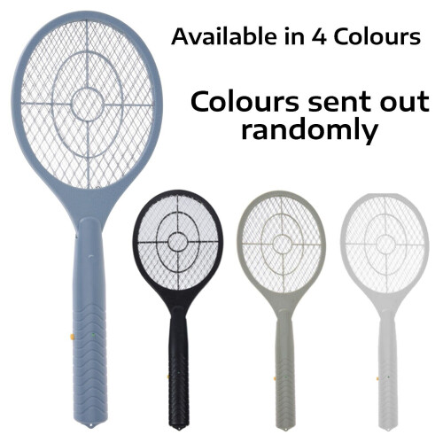 Electric Fly Zapper Racquet Insect Wasp Mosquitoes Pest Squatter Killer