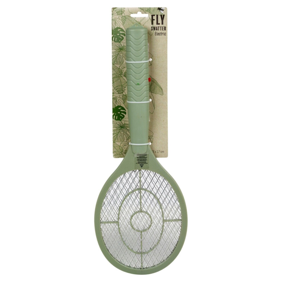 Urbn Living (1) Electric Fly Zapper Racquet Insect Wasp Mosquitoes Pest Squatter Killer Catcher