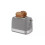 Illuminated 2 Slice Toaster Defrost and Reheat Functions -Grey Plastic 3