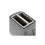 Illuminated 2 Slice Toaster Defrost and Reheat Functions -Grey Plastic 5