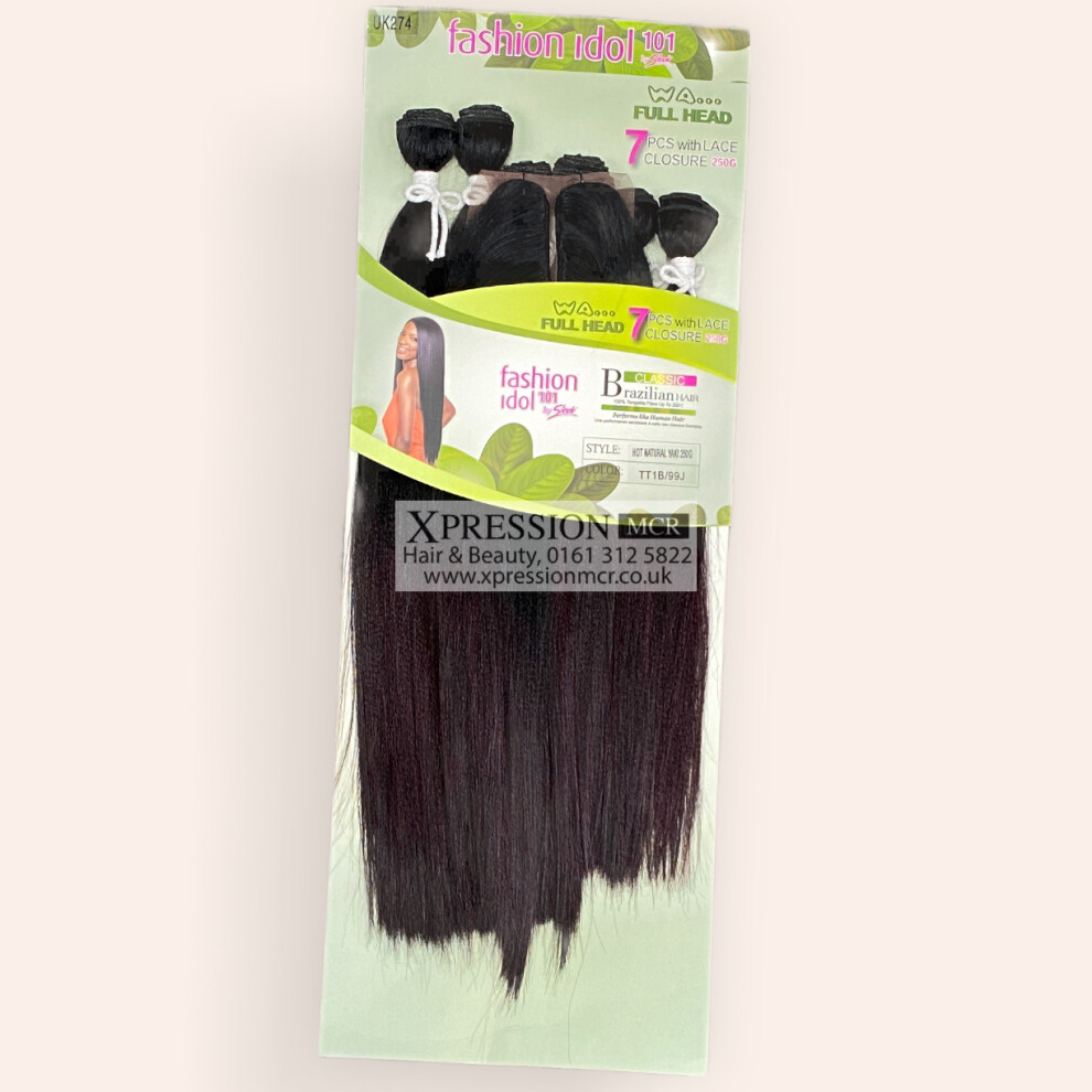 By Sleek (Tt1b.99j) Sleek Hot Natural Yaki Weave 20'',,22'',,24'' Inch