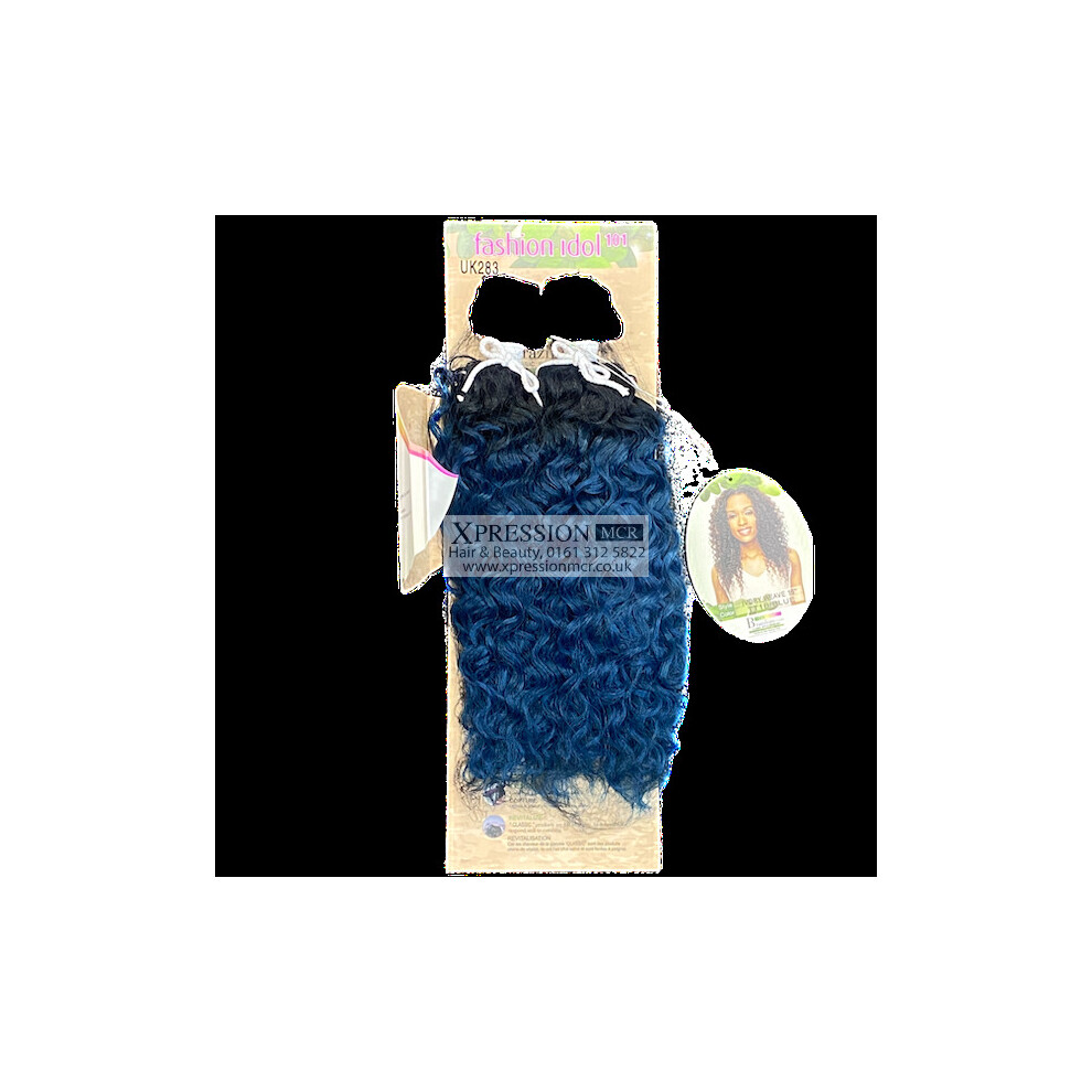 By Sleek (Tt1b.blue) Sleek Ivory Weave 18" Springy, Ringlet Curl