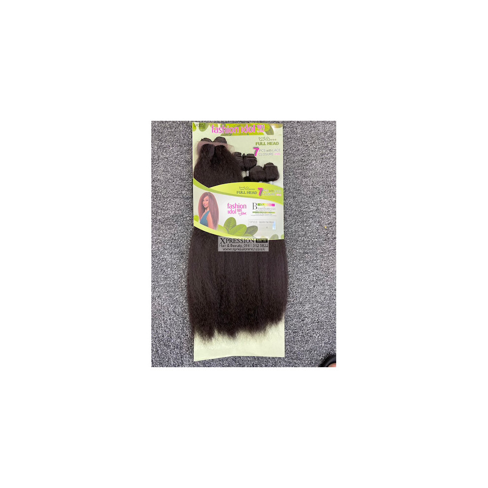 By Sleek (4 Medium Brown) Sleek Hot Afro Yaki Weave 18'',,20'',,22'' Inch