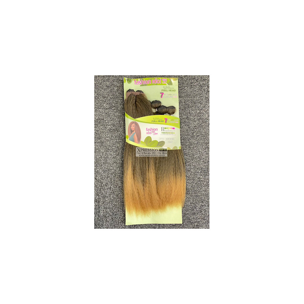 By Sleek (Tt1b.27) Sleek Hot Afro Yaki Weave 18'',,20'',,22'' Inch