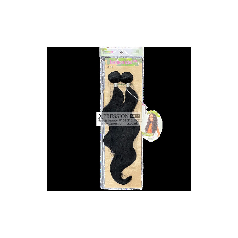 By Sleek (1 Jet Black) Sleek Duchess Weave Glamorous Curls 18'' Inch