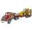 Bruder Bruder 02813 MACK Granite Truck with Low Loader and JCB 4CX 1