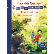 Erst ich ein Stück, dann du - Finde dein Abenteuer! Die Insel der Dinosaurier
