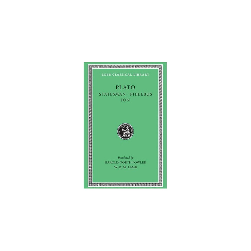 Isdp The Statesman: 008 (Loeb Classical Library)