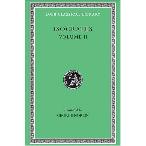 Isocrates: v. 2 (Loeb Classical Library)