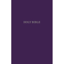 KJV, Gift and Award Bible, Imitation Leather, Purple, Red Letter Edition