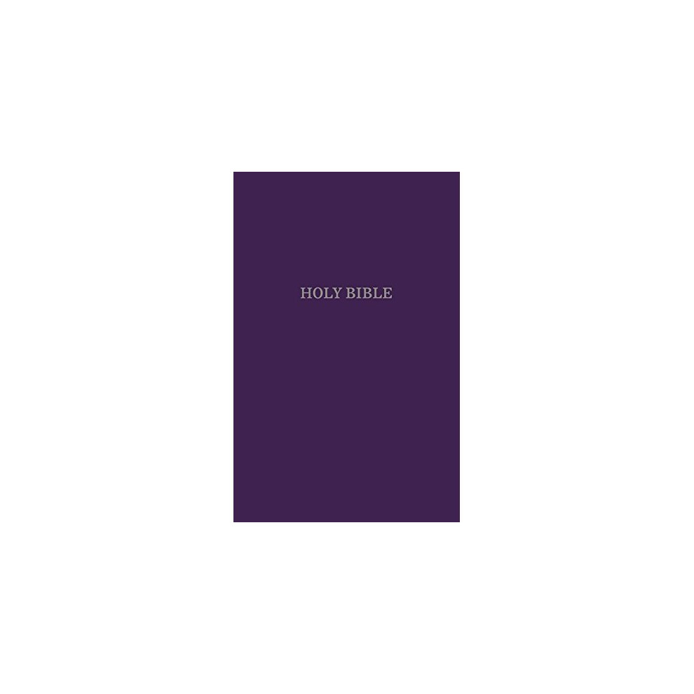 KJV, Gift and Award Bible, Imitation Leather, Purple, Red Letter Edition
