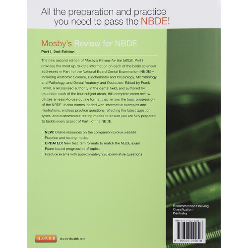 Mosby's Review for the NBDE Part I, 2e 1