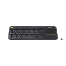 Logitech K400 Plus keyboard RF Wireless Croatian, Slovenian Black