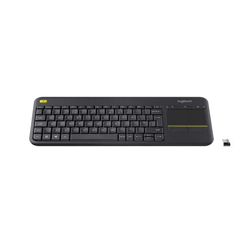 Logitech Logitech K400 Plus keyboard RF Wireless Croatian, Slovenian Black