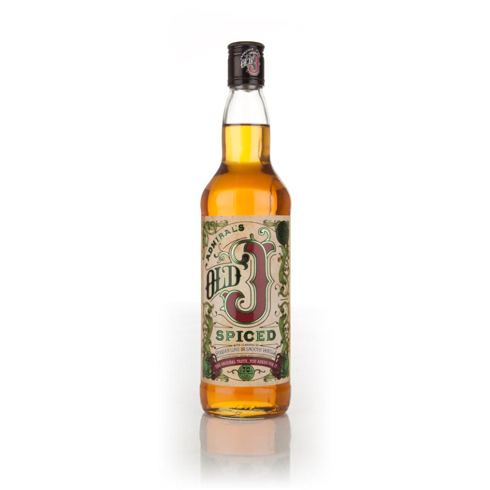 Old J Admiral Vernon's Spiced Rum Spirit Drink 70Cl 35%