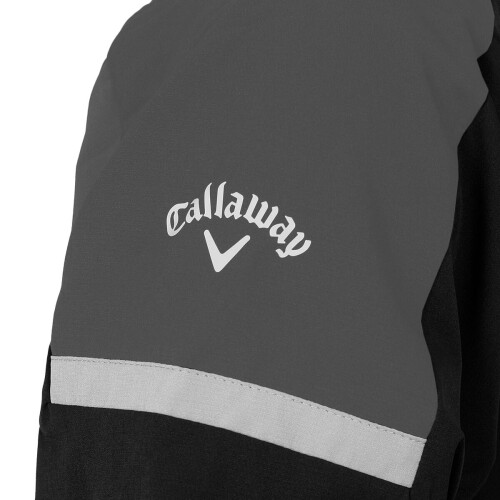Callaway Callaway Golf Mens Shoulder Block Water Repellent SwingTech Wind Jacket 2
