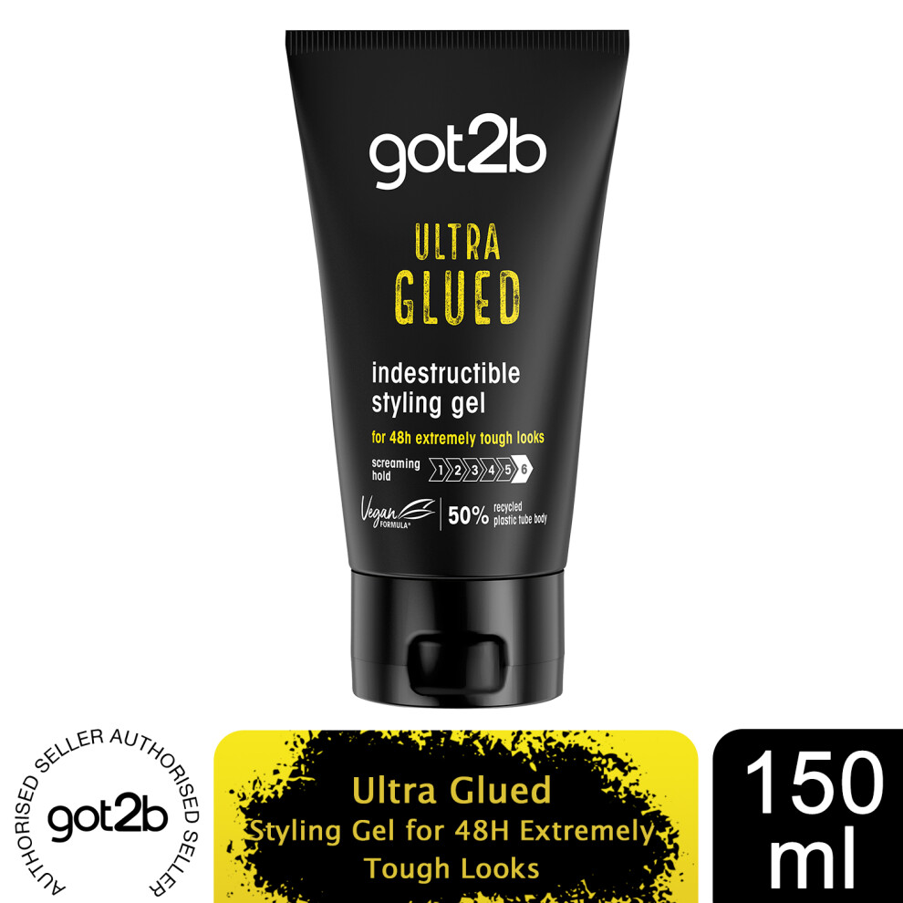 Got2b Ultra Glued Styling Gel 150ml