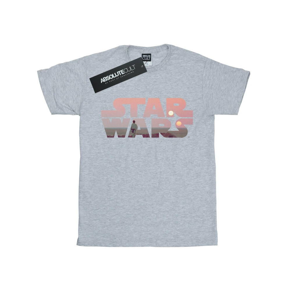 Tatooine Logo Cotton T-Shirt