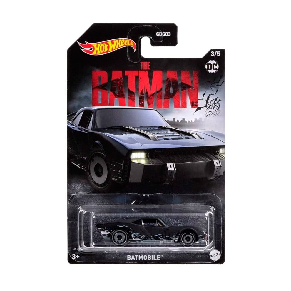 Hot Wheels DC Comic Batman Die-cast Car BATMOBILE 1:64 Scale