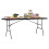 NEO Neo Black Folding Picnic Table Portable 6FT 1