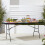 NEO Neo Black Folding Picnic Table Portable 6FT 2
