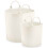 BagBase (30cm x 30cm, Soft White) Bagbase Felt Laundry Basket 2
