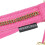 (Full, Pink/Gold) Hy Sparkle Horse Headcollar and Leadrope Set 2
