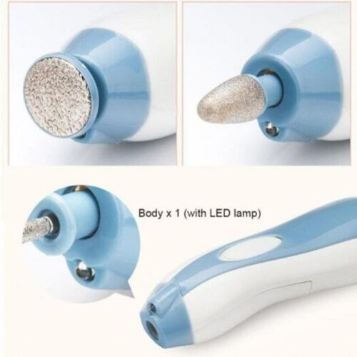 Electric File Manicure Machine Set Grinding Assembling Includes Callus Remover Nail Buffer Polisher Electric Files & Tools 2