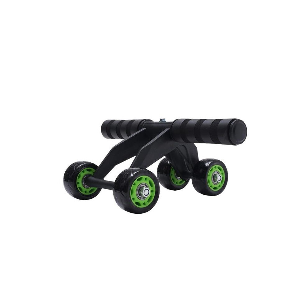 4 Wheel Ab Roller Abdominal Power Home Gym Fitness Exercise Equipment