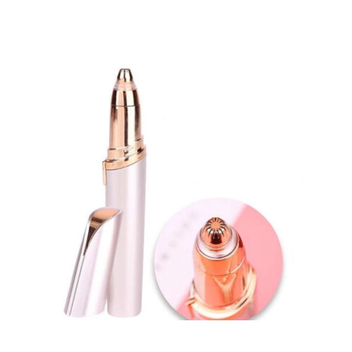 Electric Eyebrow Trimmer Lipstick Pen Instrument Shaving Tool 2