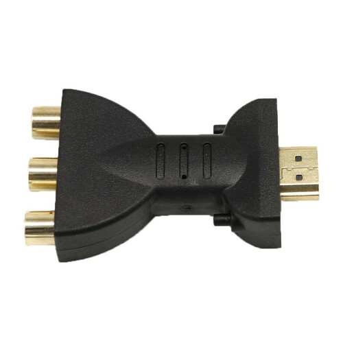 Hdmi-Compatible To 3 Rgb Rca Video Audio Adapter Av Component Converter