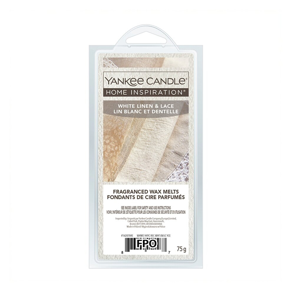 Yankee Candle Home Inspiration Wax Melts White Linen & Lace