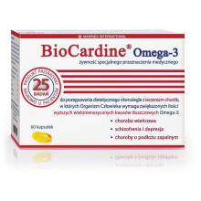 BioCardine Omega-3, 60 capsules